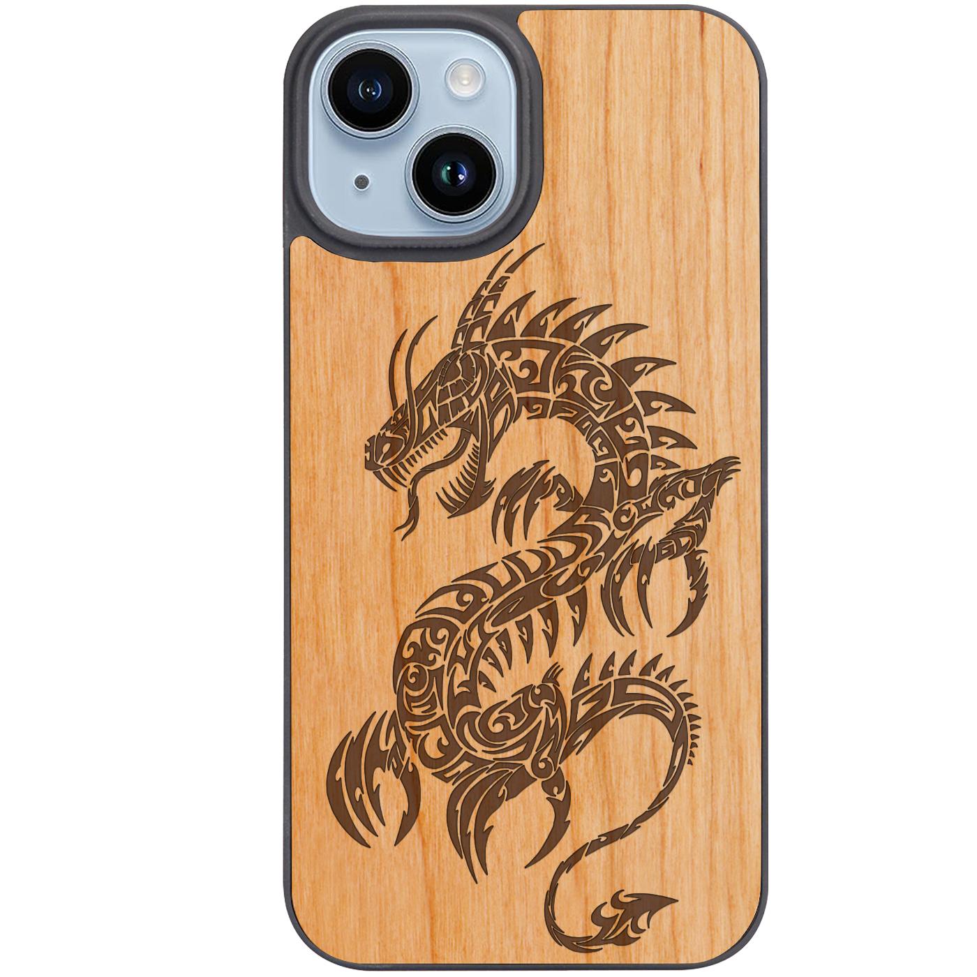 Dragon 2 - Engraved Phone Case