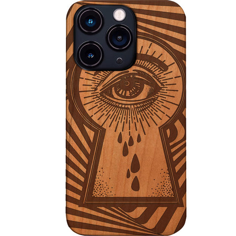 Eye at the Key Hole - Engraved Phone Case for iPhone 15/iPhone 15 Plus/iPhone 15 Pro/iPhone 15 Pro Max/iPhone 14/
    iPhone 14 Plus/iPhone 14 Pro/iPhone 14 Pro Max/iPhone 13/iPhone 13 Mini/
    iPhone 13 Pro/iPhone 13 Pro Max/iPhone 12 Mini/iPhone 12/
    iPhone 12 Pro Max/iPhone 11/iPhone 11 Pro/iPhone 11 Pro Max/iPhone X/Xs Universal/iPhone XR/iPhone Xs Max/
    Samsung S23/Samsung S23 Plus/Samsung S23 Ultra/Samsung S22/Samsung S22 Plus/Samsung S22 Ultra/Samsung S21