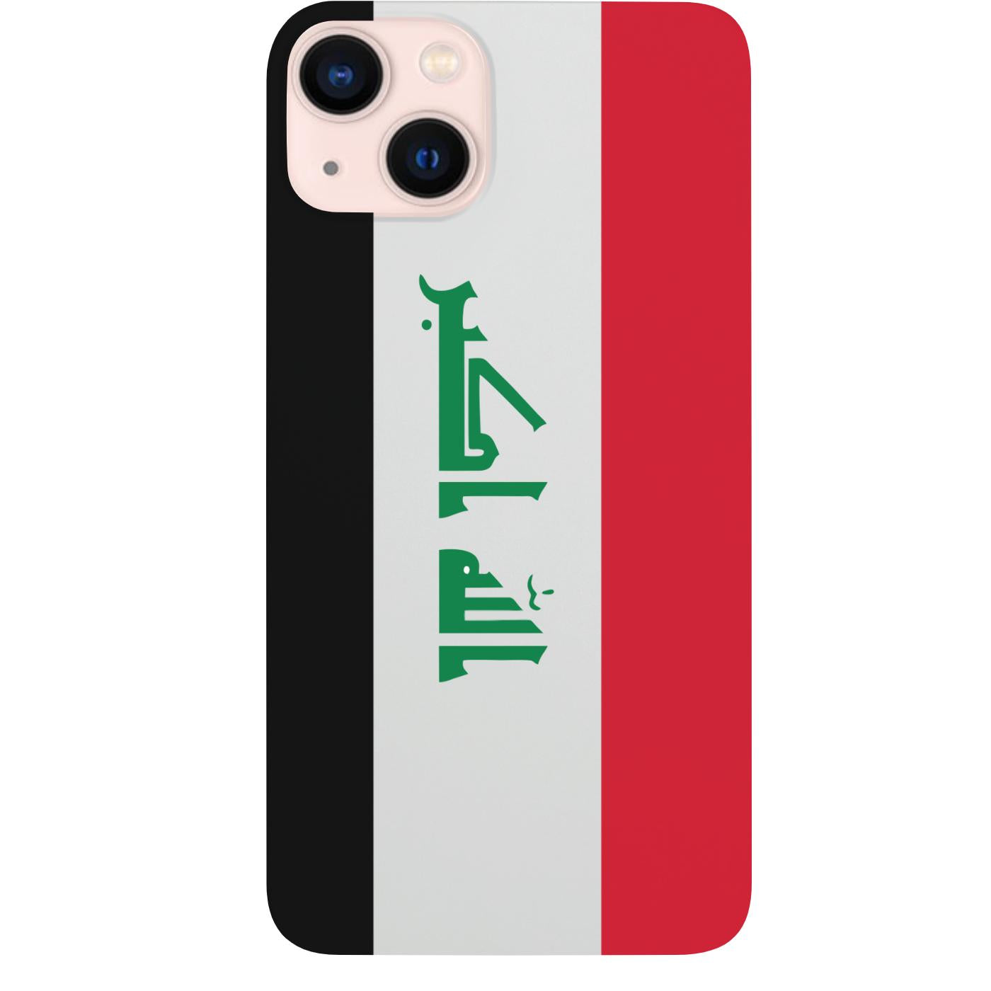 Flag Iraq - UV Color Printed Phone Case for iPhone 15/iPhone 15 Plus/iPhone 15 Pro/iPhone 15 Pro Max/iPhone 14/
    iPhone 14 Plus/iPhone 14 Pro/iPhone 14 Pro Max/iPhone 13/iPhone 13 Mini/
    iPhone 13 Pro/iPhone 13 Pro Max/iPhone 12 Mini/iPhone 12/
    iPhone 12 Pro Max/iPhone 11/iPhone 11 Pro/iPhone 11 Pro Max/iPhone X/Xs Universal/iPhone XR/iPhone Xs Max/
    Samsung S23/Samsung S23 Plus/Samsung S23 Ultra/Samsung S22/Samsung S22 Plus/Samsung S22 Ultra/Samsung S21