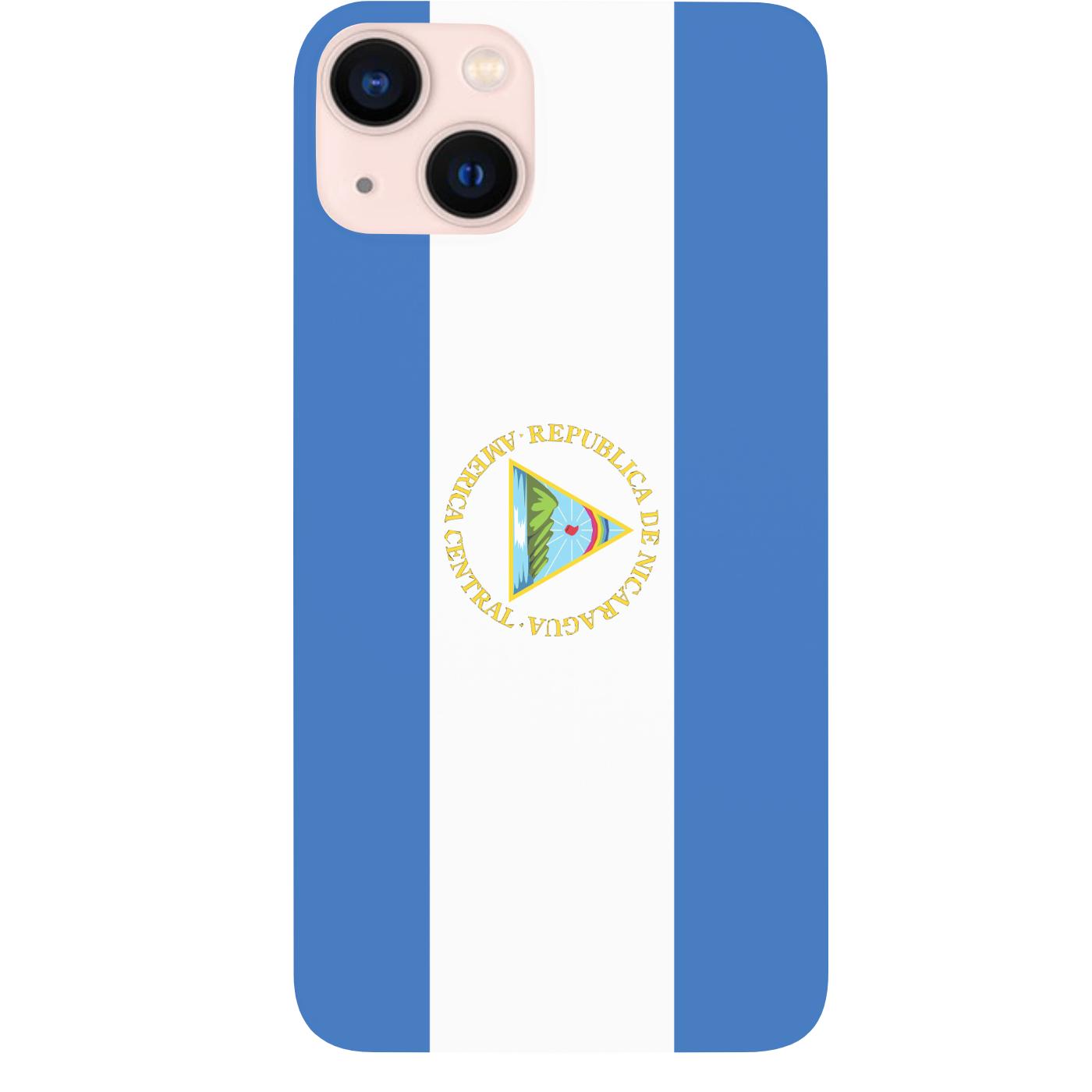 Flag Nicaragua - UV Color Printed Phone Case for iPhone 15/iPhone 15 Plus/iPhone 15 Pro/iPhone 15 Pro Max/iPhone 14/
    iPhone 14 Plus/iPhone 14 Pro/iPhone 14 Pro Max/iPhone 13/iPhone 13 Mini/
    iPhone 13 Pro/iPhone 13 Pro Max/iPhone 12 Mini/iPhone 12/
    iPhone 12 Pro Max/iPhone 11/iPhone 11 Pro/iPhone 11 Pro Max/iPhone X/Xs Universal/iPhone XR/iPhone Xs Max/
    Samsung S23/Samsung S23 Plus/Samsung S23 Ultra/Samsung S22/Samsung S22 Plus/Samsung S22 Ultra/Samsung S21