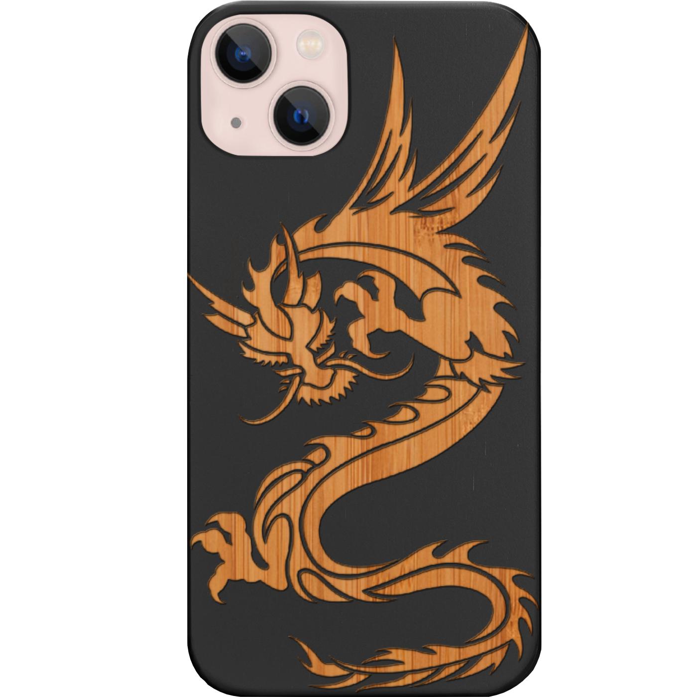 Fierce Dragon - Engraved Phone Case