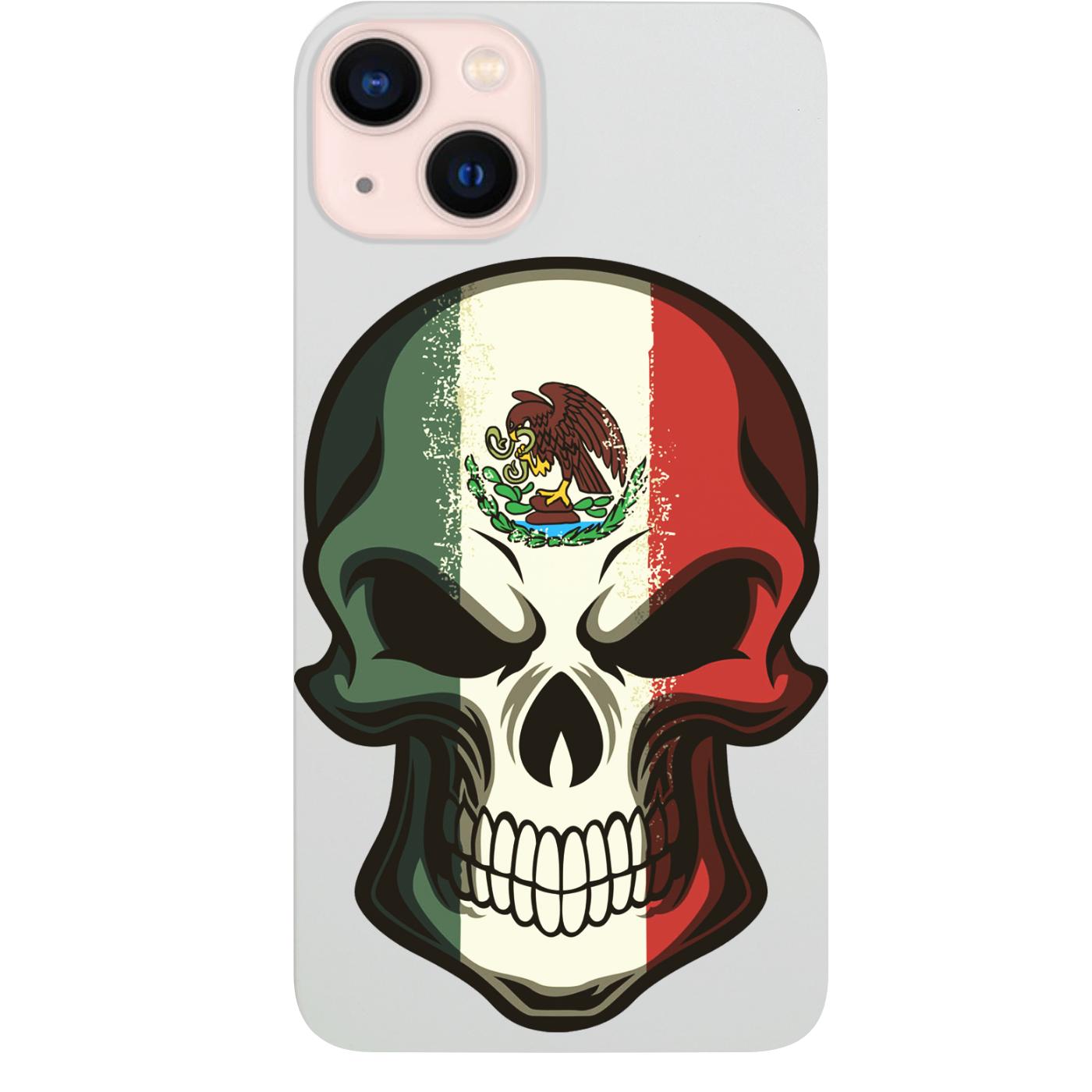 Flag of Mexico with Skull - UV Color Printed Phone Case for iPhone 15/iPhone 15 Plus/iPhone 15 Pro/iPhone 15 Pro Max/iPhone 14/
    iPhone 14 Plus/iPhone 14 Pro/iPhone 14 Pro Max/iPhone 13/iPhone 13 Mini/
    iPhone 13 Pro/iPhone 13 Pro Max/iPhone 12 Mini/iPhone 12/
    iPhone 12 Pro Max/iPhone 11/iPhone 11 Pro/iPhone 11 Pro Max/iPhone X/Xs Universal/iPhone XR/iPhone Xs Max/
    Samsung S23/Samsung S23 Plus/Samsung S23 Ultra/Samsung S22/Samsung S22 Plus/Samsung S22 Ultra/Samsung S21