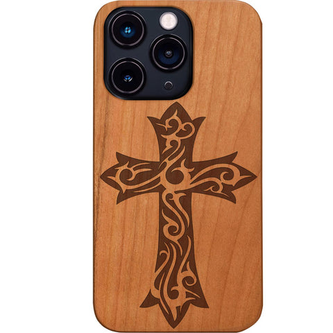 Floral Cross - Engraved  Phone Case for iPhone 15/iPhone 15 Plus/iPhone 15 Pro/iPhone 15 Pro Max/iPhone 14/
    iPhone 14 Plus/iPhone 14 Pro/iPhone 14 Pro Max/iPhone 13/iPhone 13 Mini/
    iPhone 13 Pro/iPhone 13 Pro Max/iPhone 12 Mini/iPhone 12/
    iPhone 12 Pro Max/iPhone 11/iPhone 11 Pro/iPhone 11 Pro Max/iPhone X/Xs Universal/iPhone XR/iPhone Xs Max/
    Samsung S23/Samsung S23 Plus/Samsung S23 Ultra/Samsung S22/Samsung S22 Plus/Samsung S22 Ultra/Samsung S21