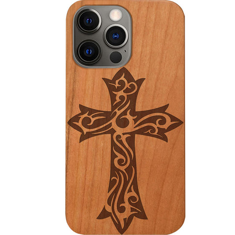 Floral Cross - Engraved  Phone Case for iPhone 15/iPhone 15 Plus/iPhone 15 Pro/iPhone 15 Pro Max/iPhone 14/
    iPhone 14 Plus/iPhone 14 Pro/iPhone 14 Pro Max/iPhone 13/iPhone 13 Mini/
    iPhone 13 Pro/iPhone 13 Pro Max/iPhone 12 Mini/iPhone 12/
    iPhone 12 Pro Max/iPhone 11/iPhone 11 Pro/iPhone 11 Pro Max/iPhone X/Xs Universal/iPhone XR/iPhone Xs Max/
    Samsung S23/Samsung S23 Plus/Samsung S23 Ultra/Samsung S22/Samsung S22 Plus/Samsung S22 Ultra/Samsung S21