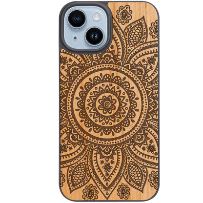 Floral Mandala 2 - Engraved Phone Case