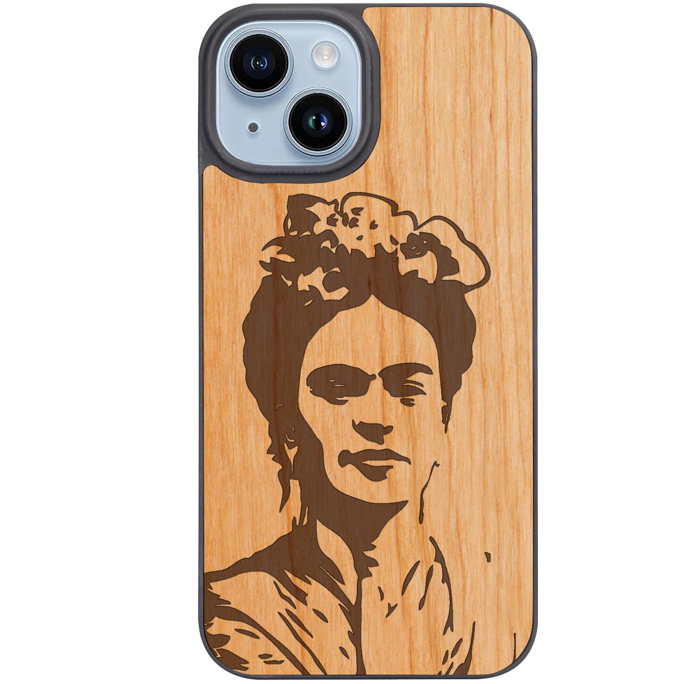 Frida Kahlo 2 - Engraved Phone Case