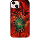 Goku Super Saiyan God - UV Color Printed Phone Case