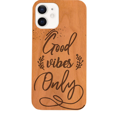 Good Vibes Only - Engraved Phone Case for iPhone 15/iPhone 15 Plus/iPhone 15 Pro/iPhone 15 Pro Max/iPhone 14/
    iPhone 14 Plus/iPhone 14 Pro/iPhone 14 Pro Max/iPhone 13/iPhone 13 Mini/
    iPhone 13 Pro/iPhone 13 Pro Max/iPhone 12 Mini/iPhone 12/
    iPhone 12 Pro Max/iPhone 11/iPhone 11 Pro/iPhone 11 Pro Max/iPhone X/Xs Universal/iPhone XR/iPhone Xs Max/
    Samsung S23/Samsung S23 Plus/Samsung S23 Ultra/Samsung S22/Samsung S22 Plus/Samsung S22 Ultra/Samsung S21