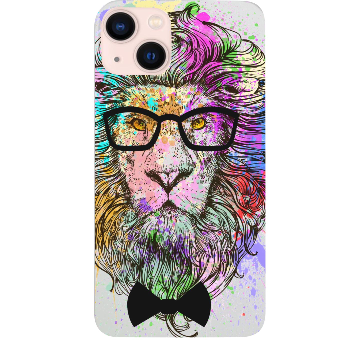 Hipster Lion - UV Color Printed Phone Case