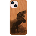 Horse Black - UV Color Printed Phone Case