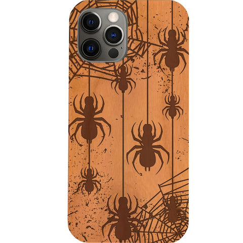 Hanging Spider - Engraved Phone Case for iPhone 15/iPhone 15 Plus/iPhone 15 Pro/iPhone 15 Pro Max/iPhone 14/
    iPhone 14 Plus/iPhone 14 Pro/iPhone 14 Pro Max/iPhone 13/iPhone 13 Mini/
    iPhone 13 Pro/iPhone 13 Pro Max/iPhone 12 Mini/iPhone 12/
    iPhone 12 Pro Max/iPhone 11/iPhone 11 Pro/iPhone 11 Pro Max/iPhone X/Xs Universal/iPhone XR/iPhone Xs Max/
    Samsung S23/Samsung S23 Plus/Samsung S23 Ultra/Samsung S22/Samsung S22 Plus/Samsung S22 Ultra/Samsung S21