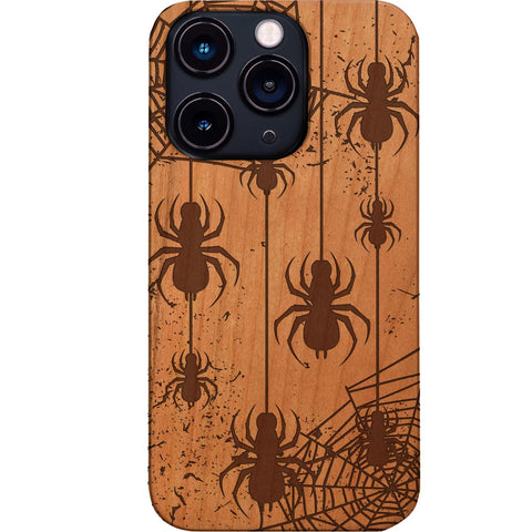 Hanging Spider - Engraved Phone Case for iPhone 15/iPhone 15 Plus/iPhone 15 Pro/iPhone 15 Pro Max/iPhone 14/
    iPhone 14 Plus/iPhone 14 Pro/iPhone 14 Pro Max/iPhone 13/iPhone 13 Mini/
    iPhone 13 Pro/iPhone 13 Pro Max/iPhone 12 Mini/iPhone 12/
    iPhone 12 Pro Max/iPhone 11/iPhone 11 Pro/iPhone 11 Pro Max/iPhone X/Xs Universal/iPhone XR/iPhone Xs Max/
    Samsung S23/Samsung S23 Plus/Samsung S23 Ultra/Samsung S22/Samsung S22 Plus/Samsung S22 Ultra/Samsung S21