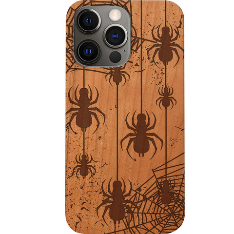 Hanging Spider - Engraved Phone Case for iPhone 15/iPhone 15 Plus/iPhone 15 Pro/iPhone 15 Pro Max/iPhone 14/
    iPhone 14 Plus/iPhone 14 Pro/iPhone 14 Pro Max/iPhone 13/iPhone 13 Mini/
    iPhone 13 Pro/iPhone 13 Pro Max/iPhone 12 Mini/iPhone 12/
    iPhone 12 Pro Max/iPhone 11/iPhone 11 Pro/iPhone 11 Pro Max/iPhone X/Xs Universal/iPhone XR/iPhone Xs Max/
    Samsung S23/Samsung S23 Plus/Samsung S23 Ultra/Samsung S22/Samsung S22 Plus/Samsung S22 Ultra/Samsung S21