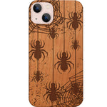 Hanging Spider - Engraved Phone Case