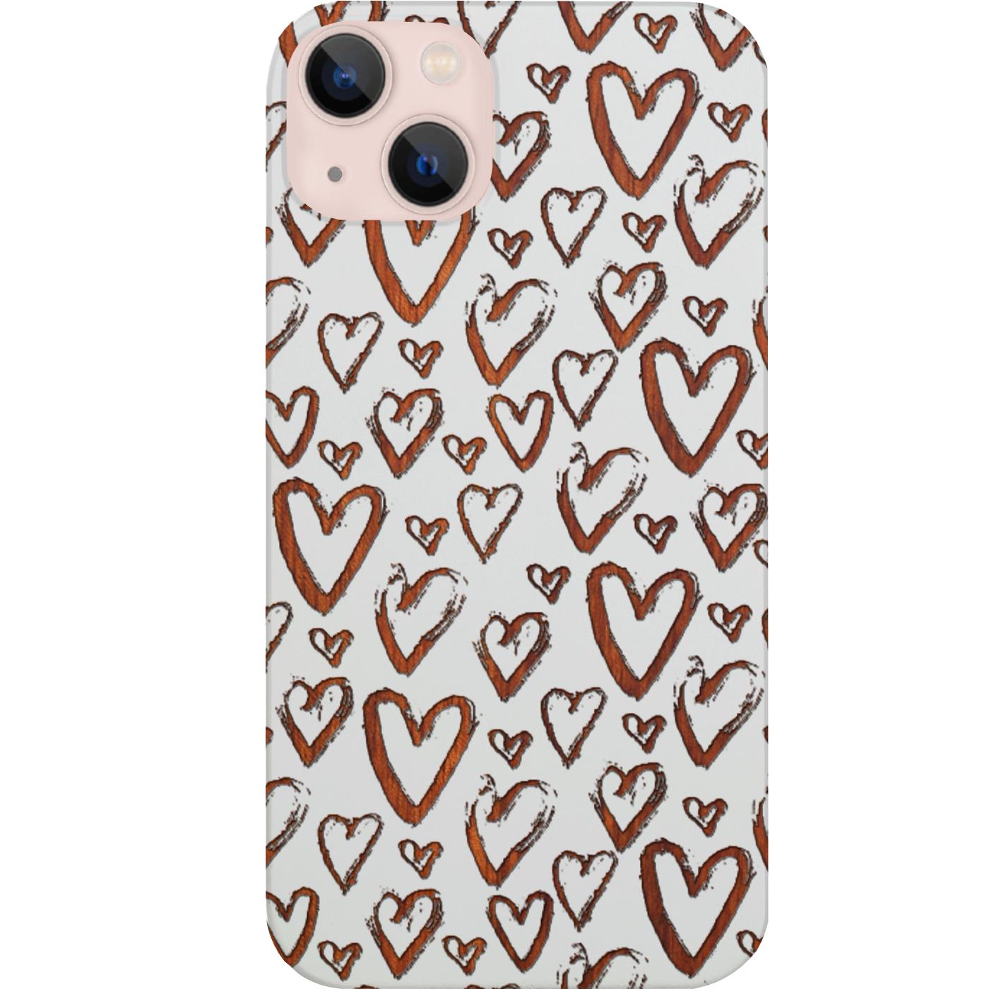 Heart Pattern - Engraved Phone Case for iPhone 15/iPhone 15 Plus/iPhone 15 Pro/iPhone 15 Pro Max/iPhone 14/
    iPhone 14 Plus/iPhone 14 Pro/iPhone 14 Pro Max/iPhone 13/iPhone 13 Mini/
    iPhone 13 Pro/iPhone 13 Pro Max/iPhone 12 Mini/iPhone 12/
    iPhone 12 Pro Max/iPhone 11/iPhone 11 Pro/iPhone 11 Pro Max/iPhone X/Xs Universal/iPhone XR/iPhone Xs Max/
    Samsung S23/Samsung S23 Plus/Samsung S23 Ultra/Samsung S22/Samsung S22 Plus/Samsung S22 Ultra/Samsung S21