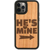 He's Mine - Engraved Phone Case for iPhone 15/iPhone 15 Plus/iPhone 15 Pro/iPhone 15 Pro Max/iPhone 14/
    iPhone 14 Plus/iPhone 14 Pro/iPhone 14 Pro Max/iPhone 13/iPhone 13 Mini/
    iPhone 13 Pro/iPhone 13 Pro Max/iPhone 12 Mini/iPhone 12/
    iPhone 12 Pro Max/iPhone 11/iPhone 11 Pro/iPhone 11 Pro Max/iPhone X/Xs Universal/iPhone XR/iPhone Xs Max/
    Samsung S23/Samsung S23 Plus/Samsung S23 Ultra/Samsung S22/Samsung S22 Plus/Samsung S22 Ultra/Samsung S21