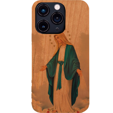 Holy Mary - UV Color Printed Phone Case for iPhone 15/iPhone 15 Plus/iPhone 15 Pro/iPhone 15 Pro Max/iPhone 14/
    iPhone 14 Plus/iPhone 14 Pro/iPhone 14 Pro Max/iPhone 13/iPhone 13 Mini/
    iPhone 13 Pro/iPhone 13 Pro Max/iPhone 12 Mini/iPhone 12/
    iPhone 12 Pro Max/iPhone 11/iPhone 11 Pro/iPhone 11 Pro Max/iPhone X/Xs Universal/iPhone XR/iPhone Xs Max/
    Samsung S23/Samsung S23 Plus/Samsung S23 Ultra/Samsung S22/Samsung S22 Plus/Samsung S22 Ultra/Samsung S21