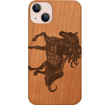 Horse Mandala - Engraved Phone Case