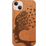 Human Head Tree - Engraved Phone Case