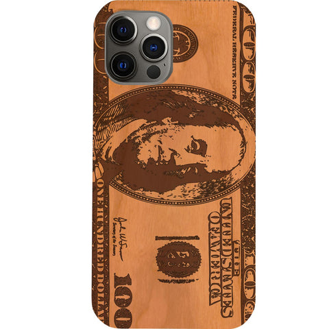 Hundred Dollar Bill - Engraved Phone Case for iPhone 15/iPhone 15 Plus/iPhone 15 Pro/iPhone 15 Pro Max/iPhone 14/
    iPhone 14 Plus/iPhone 14 Pro/iPhone 14 Pro Max/iPhone 13/iPhone 13 Mini/
    iPhone 13 Pro/iPhone 13 Pro Max/iPhone 12 Mini/iPhone 12/
    iPhone 12 Pro Max/iPhone 11/iPhone 11 Pro/iPhone 11 Pro Max/iPhone X/Xs Universal/iPhone XR/iPhone Xs Max/
    Samsung S23/Samsung S23 Plus/Samsung S23 Ultra/Samsung S22/Samsung S22 Plus/Samsung S22 Ultra/Samsung S21