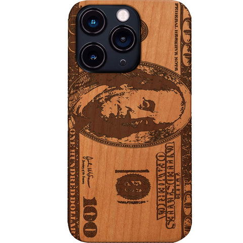 Hundred Dollar Bill - Engraved Phone Case for iPhone 15/iPhone 15 Plus/iPhone 15 Pro/iPhone 15 Pro Max/iPhone 14/
    iPhone 14 Plus/iPhone 14 Pro/iPhone 14 Pro Max/iPhone 13/iPhone 13 Mini/
    iPhone 13 Pro/iPhone 13 Pro Max/iPhone 12 Mini/iPhone 12/
    iPhone 12 Pro Max/iPhone 11/iPhone 11 Pro/iPhone 11 Pro Max/iPhone X/Xs Universal/iPhone XR/iPhone Xs Max/
    Samsung S23/Samsung S23 Plus/Samsung S23 Ultra/Samsung S22/Samsung S22 Plus/Samsung S22 Ultra/Samsung S21