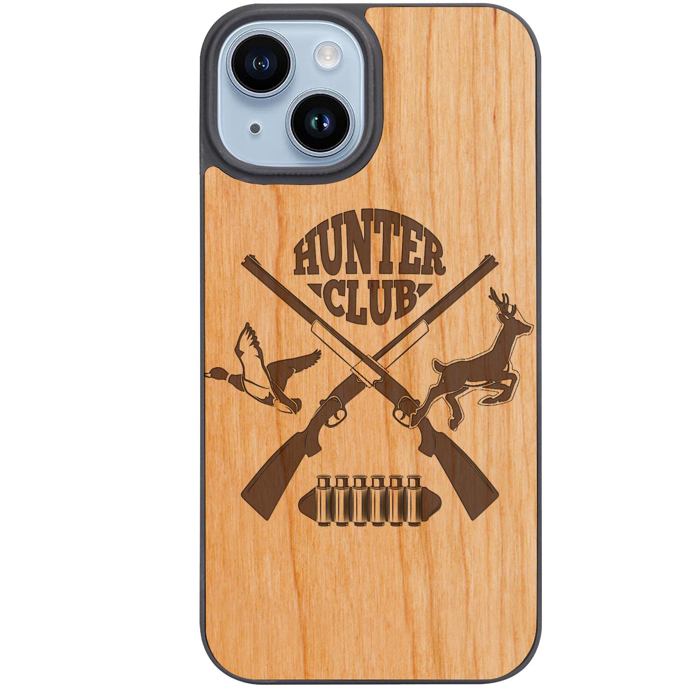 Hunter Club - Engraved Phone Case