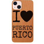 I Love Puerto Rico - UV Color Printed Phone Case