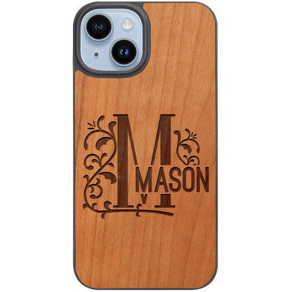 Monogram Custom Phone Case - Personalized Gift - P1