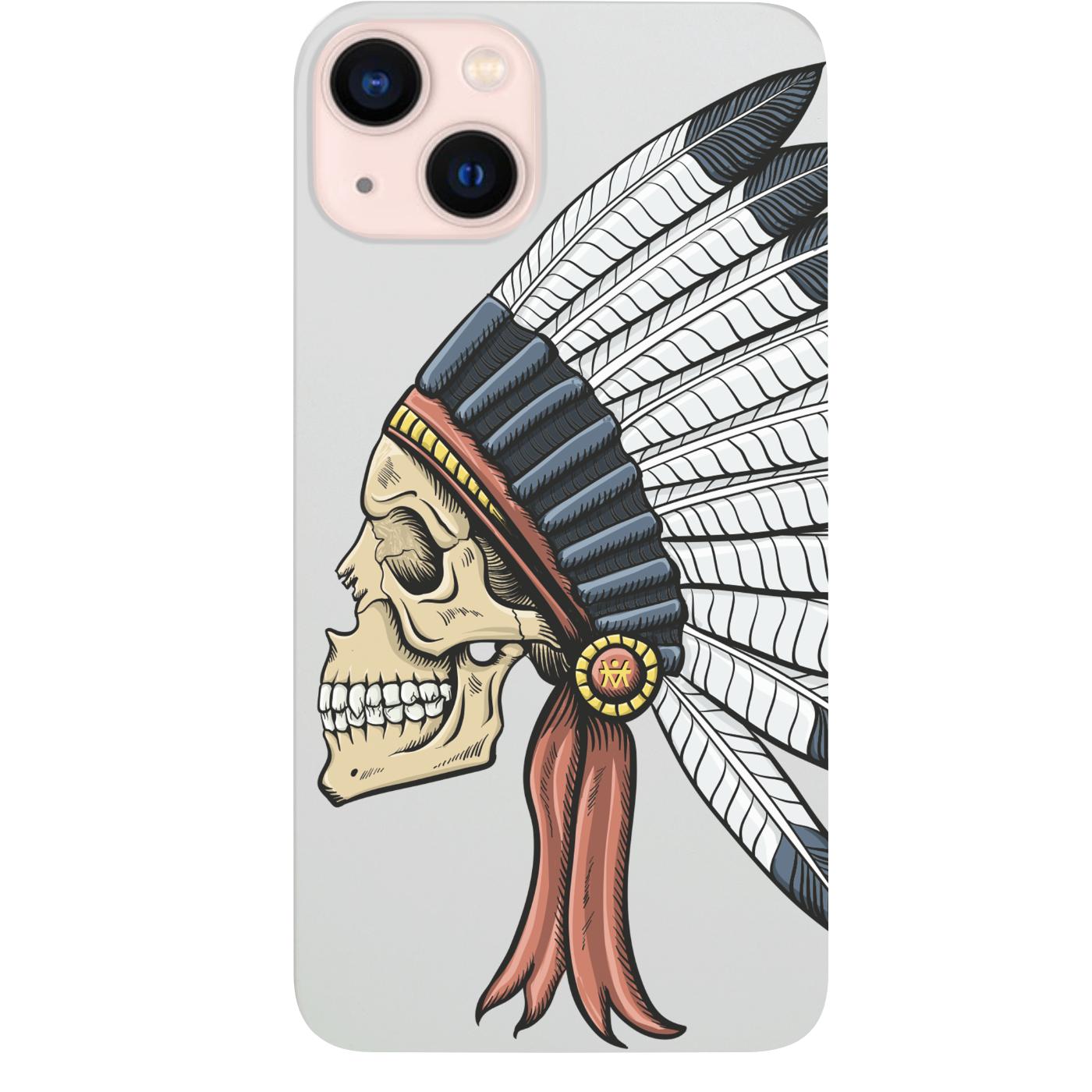 Indian Skull - UV Color Printed Phone Case