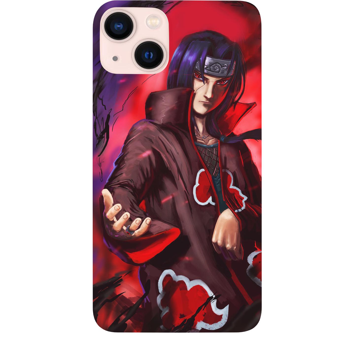 Itachi Uchiha Akatsuki Anime UV Color Printed Phone Case