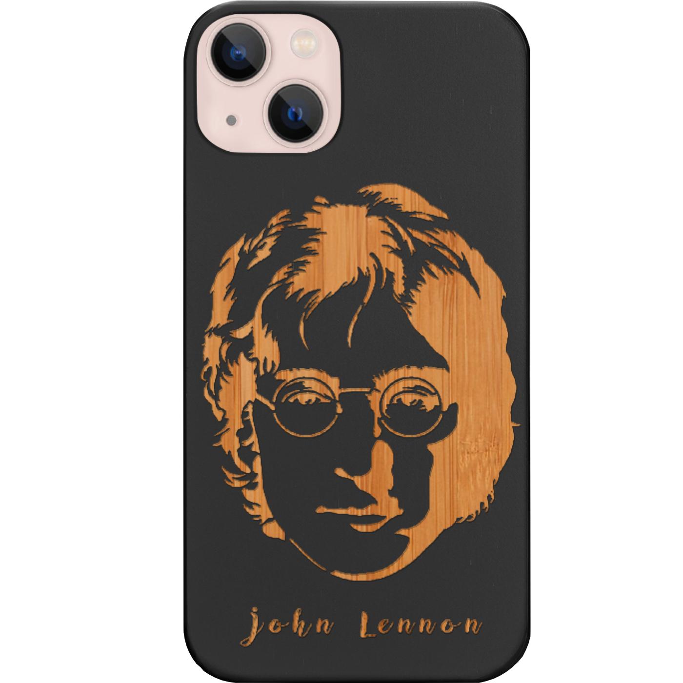 John Lennon Engraved Phone Case