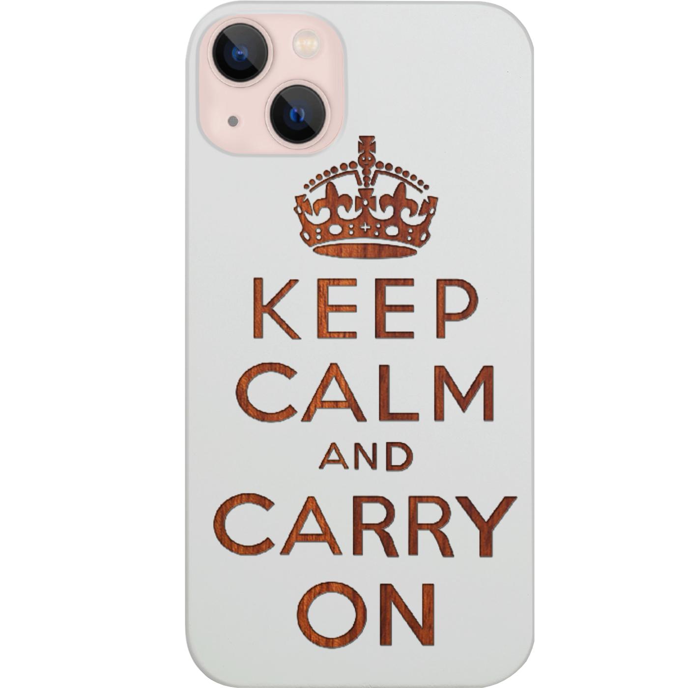 Keep Calm And Carry On - Engraved Phone Case for iPhone 15/iPhone 15 Plus/iPhone 15 Pro/iPhone 15 Pro Max/iPhone 14/
    iPhone 14 Plus/iPhone 14 Pro/iPhone 14 Pro Max/iPhone 13/iPhone 13 Mini/
    iPhone 13 Pro/iPhone 13 Pro Max/iPhone 12 Mini/iPhone 12/
    iPhone 12 Pro Max/iPhone 11/iPhone 11 Pro/iPhone 11 Pro Max/iPhone X/Xs Universal/iPhone XR/iPhone Xs Max/
    Samsung S23/Samsung S23 Plus/Samsung S23 Ultra/Samsung S22/Samsung S22 Plus/Samsung S22 Ultra/Samsung S21