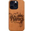 King 1 - Engraved Phone Case for iPhone 15/iPhone 15 Plus/iPhone 15 Pro/iPhone 15 Pro Max/iPhone 14/
    iPhone 14 Plus/iPhone 14 Pro/iPhone 14 Pro Max/iPhone 13/iPhone 13 Mini/
    iPhone 13 Pro/iPhone 13 Pro Max/iPhone 12 Mini/iPhone 12/
    iPhone 12 Pro Max/iPhone 11/iPhone 11 Pro/iPhone 11 Pro Max/iPhone X/Xs Universal/iPhone XR/iPhone Xs Max/
    Samsung S23/Samsung S23 Plus/Samsung S23 Ultra/Samsung S22/Samsung S22 Plus/Samsung S22 Ultra/Samsung S21