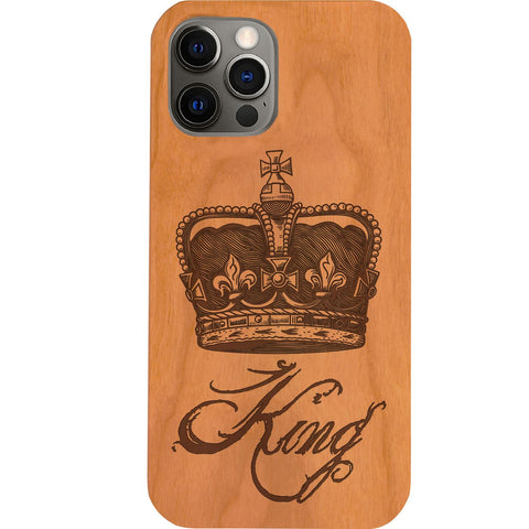 King Crown - Engraved Phone Case for iPhone 15/iPhone 15 Plus/iPhone 15 Pro/iPhone 15 Pro Max/iPhone 14/
    iPhone 14 Plus/iPhone 14 Pro/iPhone 14 Pro Max/iPhone 13/iPhone 13 Mini/
    iPhone 13 Pro/iPhone 13 Pro Max/iPhone 12 Mini/iPhone 12/
    iPhone 12 Pro Max/iPhone 11/iPhone 11 Pro/iPhone 11 Pro Max/iPhone X/Xs Universal/iPhone XR/iPhone Xs Max/
    Samsung S23/Samsung S23 Plus/Samsung S23 Ultra/Samsung S22/Samsung S22 Plus/Samsung S22 Ultra/Samsung S21