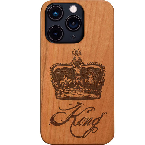 King Crown - Engraved Phone Case for iPhone 15/iPhone 15 Plus/iPhone 15 Pro/iPhone 15 Pro Max/iPhone 14/
    iPhone 14 Plus/iPhone 14 Pro/iPhone 14 Pro Max/iPhone 13/iPhone 13 Mini/
    iPhone 13 Pro/iPhone 13 Pro Max/iPhone 12 Mini/iPhone 12/
    iPhone 12 Pro Max/iPhone 11/iPhone 11 Pro/iPhone 11 Pro Max/iPhone X/Xs Universal/iPhone XR/iPhone Xs Max/
    Samsung S23/Samsung S23 Plus/Samsung S23 Ultra/Samsung S22/Samsung S22 Plus/Samsung S22 Ultra/Samsung S21