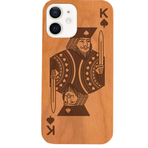 King of Spades - Engraved Phone Case for iPhone 15/iPhone 15 Plus/iPhone 15 Pro/iPhone 15 Pro Max/iPhone 14/
    iPhone 14 Plus/iPhone 14 Pro/iPhone 14 Pro Max/iPhone 13/iPhone 13 Mini/
    iPhone 13 Pro/iPhone 13 Pro Max/iPhone 12 Mini/iPhone 12/
    iPhone 12 Pro Max/iPhone 11/iPhone 11 Pro/iPhone 11 Pro Max/iPhone X/Xs Universal/iPhone XR/iPhone Xs Max/
    Samsung S23/Samsung S23 Plus/Samsung S23 Ultra/Samsung S22/Samsung S22 Plus/Samsung S22 Ultra/Samsung S21