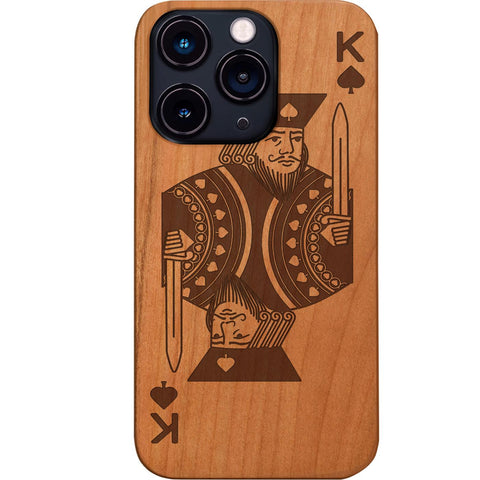 King of Spades - Engraved Phone Case for iPhone 15/iPhone 15 Plus/iPhone 15 Pro/iPhone 15 Pro Max/iPhone 14/
    iPhone 14 Plus/iPhone 14 Pro/iPhone 14 Pro Max/iPhone 13/iPhone 13 Mini/
    iPhone 13 Pro/iPhone 13 Pro Max/iPhone 12 Mini/iPhone 12/
    iPhone 12 Pro Max/iPhone 11/iPhone 11 Pro/iPhone 11 Pro Max/iPhone X/Xs Universal/iPhone XR/iPhone Xs Max/
    Samsung S23/Samsung S23 Plus/Samsung S23 Ultra/Samsung S22/Samsung S22 Plus/Samsung S22 Ultra/Samsung S21