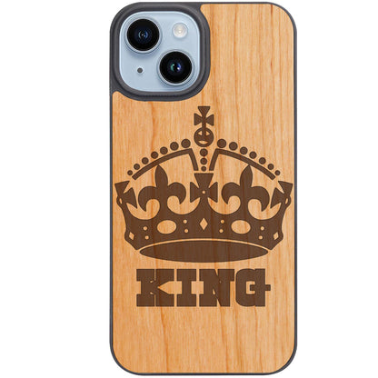 King - Engraved Phone Case