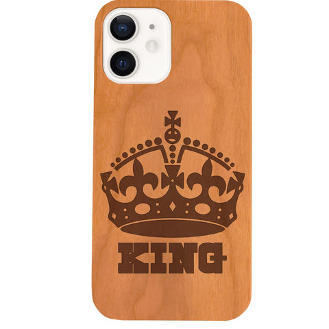 King - Engraved Phone Case for iPhone 15/iPhone 15 Plus/iPhone 15 Pro/iPhone 15 Pro Max/iPhone 14/
    iPhone 14 Plus/iPhone 14 Pro/iPhone 14 Pro Max/iPhone 13/iPhone 13 Mini/
    iPhone 13 Pro/iPhone 13 Pro Max/iPhone 12 Mini/iPhone 12/
    iPhone 12 Pro Max/iPhone 11/iPhone 11 Pro/iPhone 11 Pro Max/iPhone X/Xs Universal/iPhone XR/iPhone Xs Max/
    Samsung S23/Samsung S23 Plus/Samsung S23 Ultra/Samsung S22/Samsung S22 Plus/Samsung S22 Ultra/Samsung S21