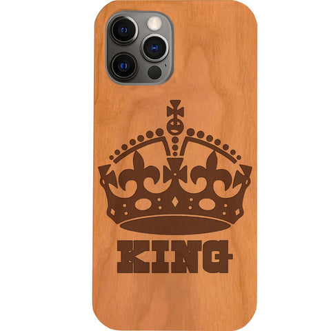 King - Engraved Phone Case for iPhone 15/iPhone 15 Plus/iPhone 15 Pro/iPhone 15 Pro Max/iPhone 14/
    iPhone 14 Plus/iPhone 14 Pro/iPhone 14 Pro Max/iPhone 13/iPhone 13 Mini/
    iPhone 13 Pro/iPhone 13 Pro Max/iPhone 12 Mini/iPhone 12/
    iPhone 12 Pro Max/iPhone 11/iPhone 11 Pro/iPhone 11 Pro Max/iPhone X/Xs Universal/iPhone XR/iPhone Xs Max/
    Samsung S23/Samsung S23 Plus/Samsung S23 Ultra/Samsung S22/Samsung S22 Plus/Samsung S22 Ultra/Samsung S21