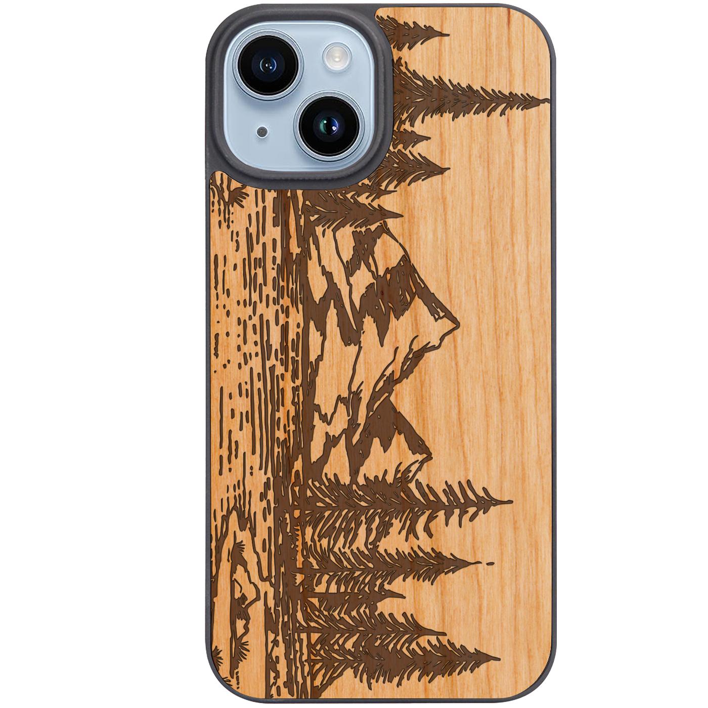 Landscape - Engraved Phone Case