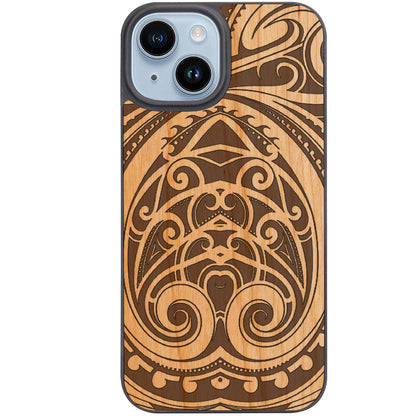 Maori 2 - Engraved Phone Case