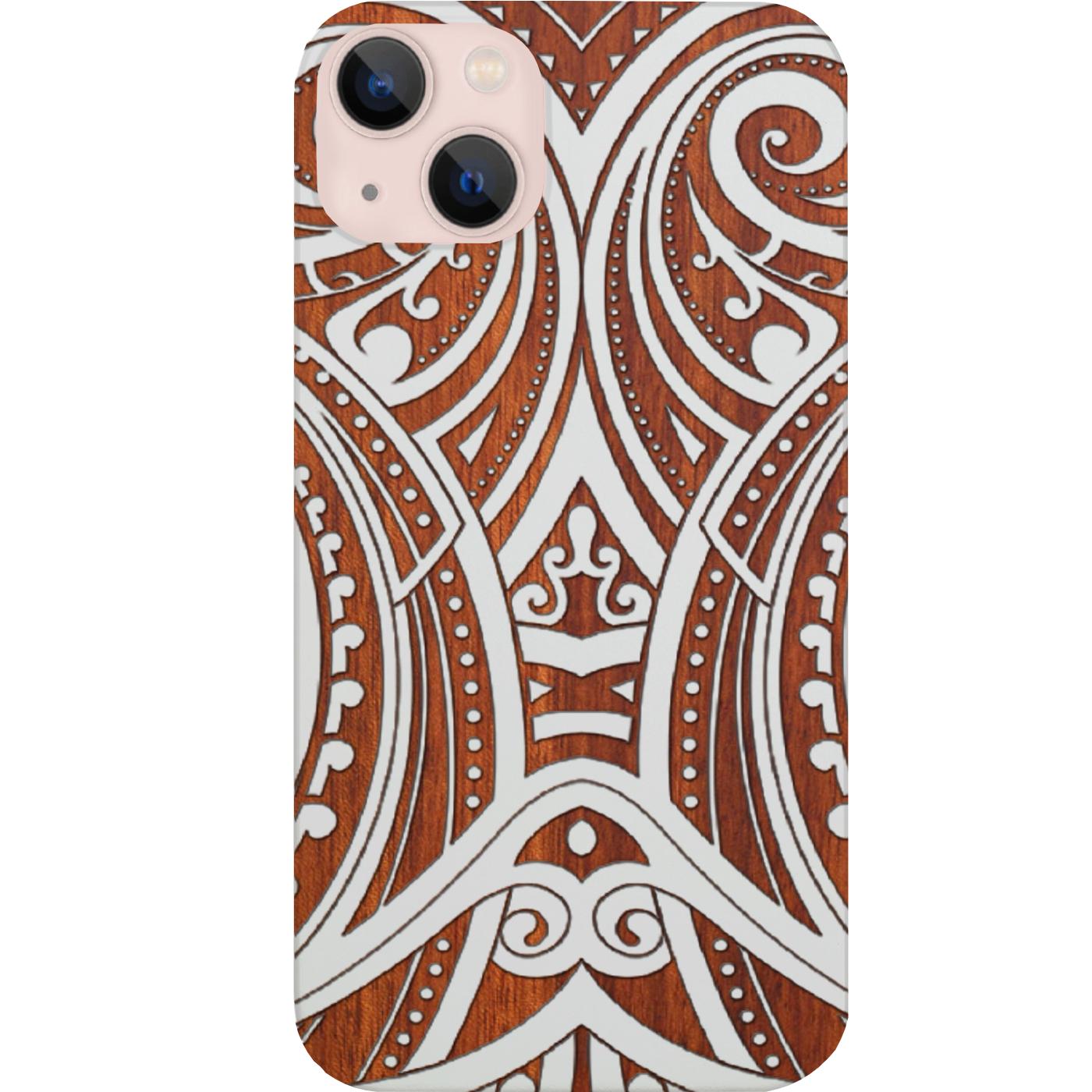Maori 3 - Engraved Phone Case