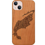Mexico World Cloud - Engraved Phone Case