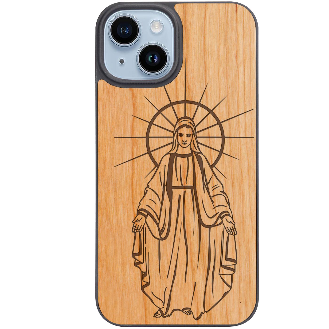 Mother Mary - Engraved Phone Case