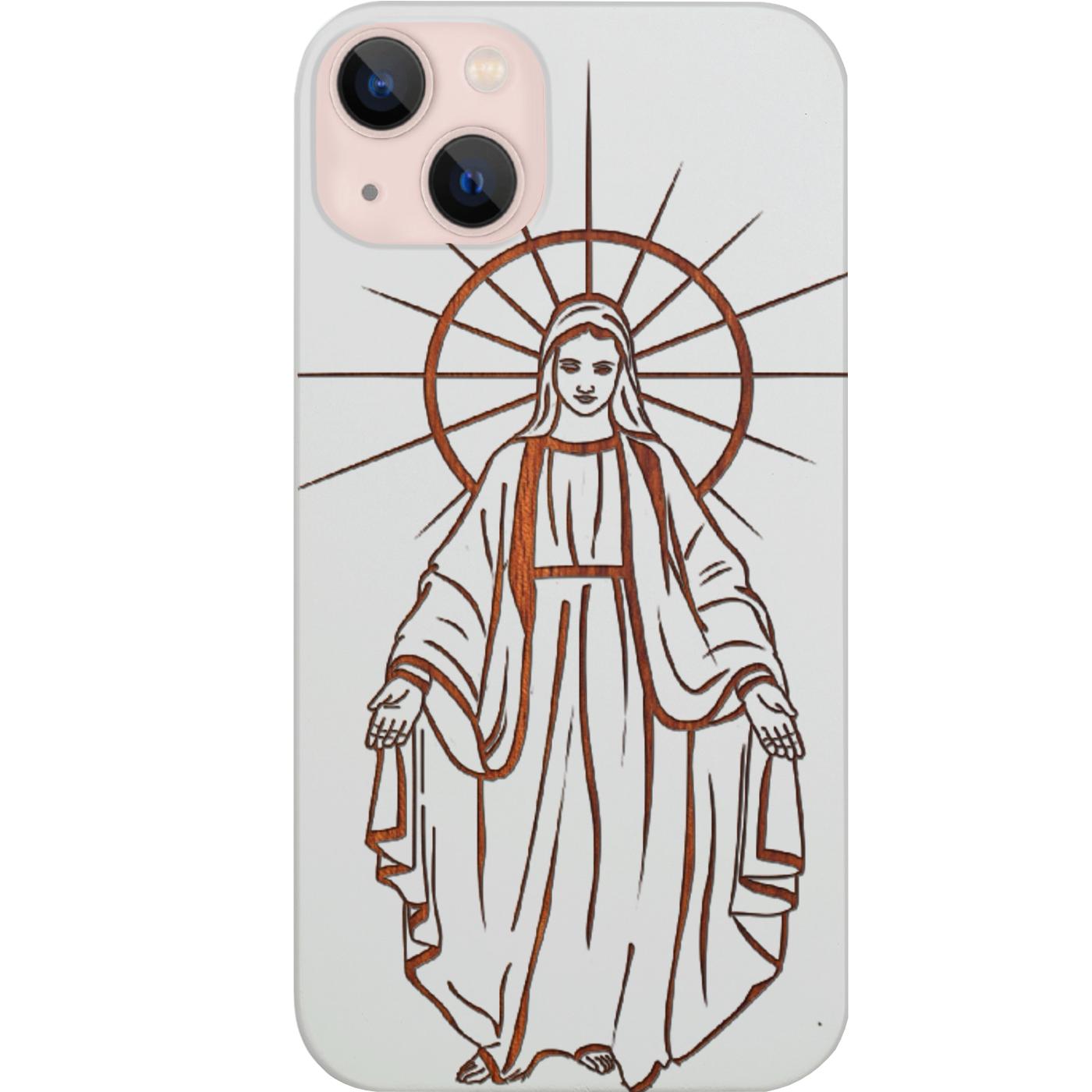 Mother Mary - Engraved Phone Case