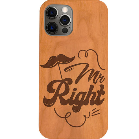 Mr Right - Engraved Phone Case for iPhone 15/iPhone 15 Plus/iPhone 15 Pro/iPhone 15 Pro Max/iPhone 14/
    iPhone 14 Plus/iPhone 14 Pro/iPhone 14 Pro Max/iPhone 13/iPhone 13 Mini/
    iPhone 13 Pro/iPhone 13 Pro Max/iPhone 12 Mini/iPhone 12/
    iPhone 12 Pro Max/iPhone 11/iPhone 11 Pro/iPhone 11 Pro Max/iPhone X/Xs Universal/iPhone XR/iPhone Xs Max/
    Samsung S23/Samsung S23 Plus/Samsung S23 Ultra/Samsung S22/Samsung S22 Plus/Samsung S22 Ultra/Samsung S21