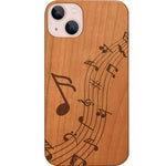 Music Wave - Engraved Phone Case