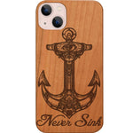 Never Sink - Engraved Phone Case