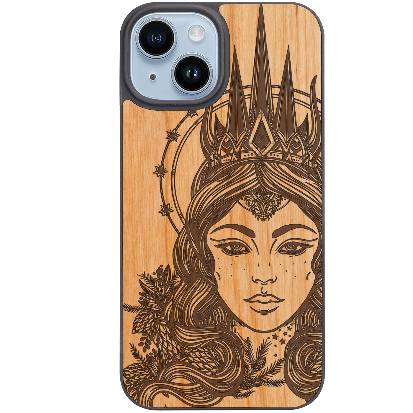 Northern Queen - Engraved Phone Case